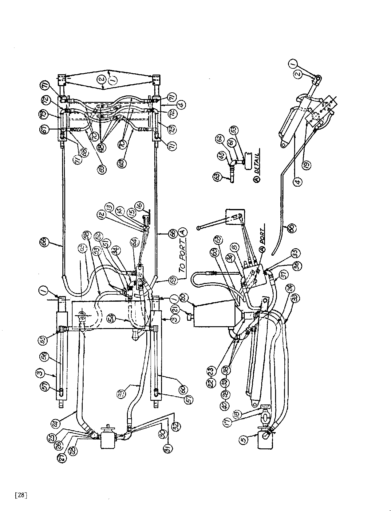 1957 Trojan Loader model LHM75 operator manual page 28